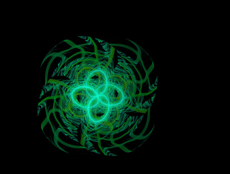 Imaginatory fractal abstract background Imageの写真素材