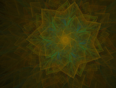 Imaginatory fractal abstract background Imageの写真素材