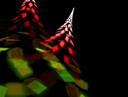 Imaginatory fractal abstract background Imageの写真素材