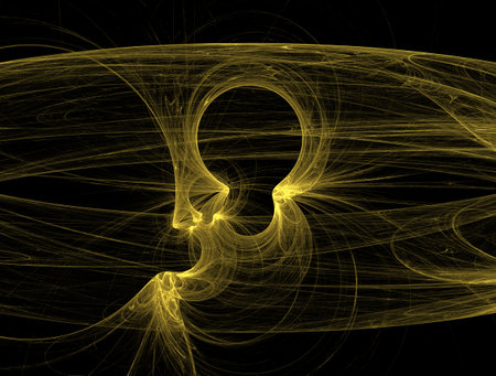 Imaginatory fractal abstract background Imageの写真素材