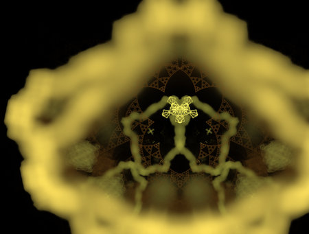 Imaginatory fractal abstract background Image