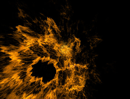 Imaginatory fractal abstract background Imageの写真素材