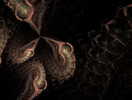 Imaginatory fractal abstract background Imageの写真素材