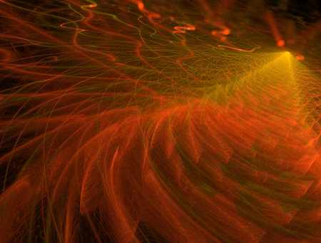 Imaginatory fractal abstract background Imageの写真素材