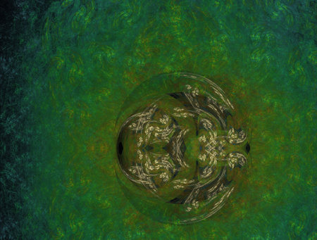 Imaginatory fractal abstract background Imageの写真素材