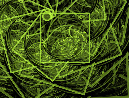 Imaginatory fractal abstract background Imageの写真素材