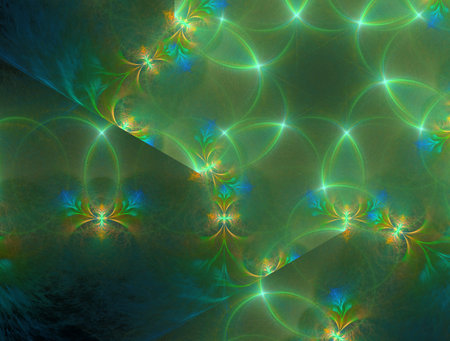 Imaginatory fractal abstract background Imageの写真素材