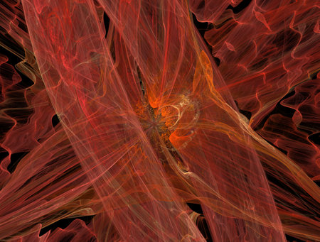Imaginatory fractal abstract background Imageの写真素材