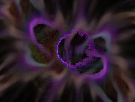 Imaginatory fractal abstract background Imageの写真素材