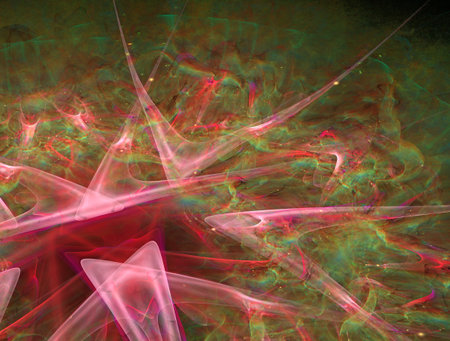 Imaginatory fractal abstract background Image