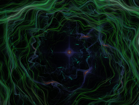 Imaginatory fractal abstract background Image
