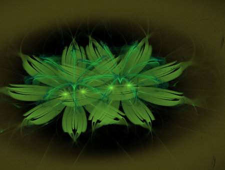 Imaginatory fractal abstract background Imageの写真素材