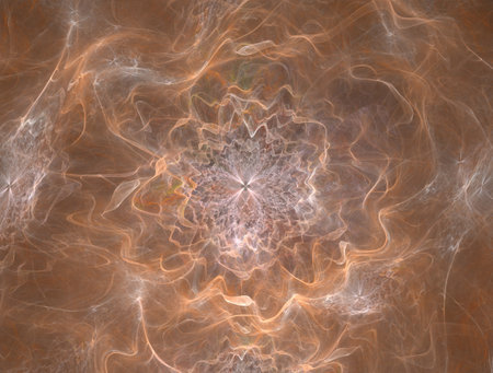 Imaginatory fractal abstract background Imageの写真素材