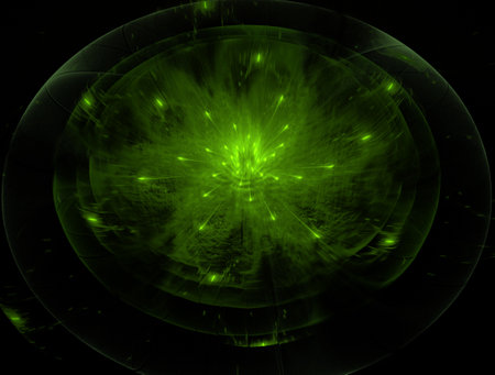 Imaginatory fractal abstract background Imageの写真素材
