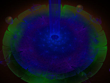 Imaginatory fractal abstract background Image