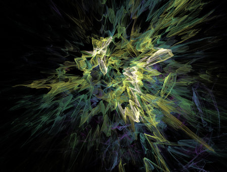 Imaginatory fractal abstract background Imageの写真素材