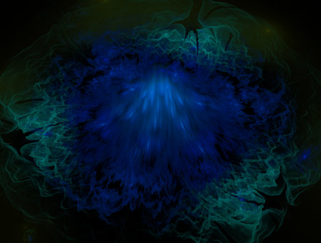 Imaginatory fractal abstract background Imageの写真素材
