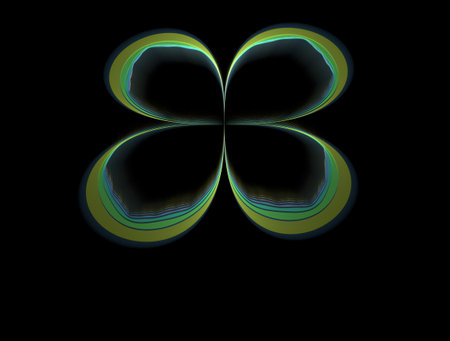 Imaginatory fractal abstract background Imageの写真素材