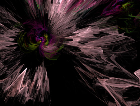 Imaginatory fractal abstract background Imageの写真素材