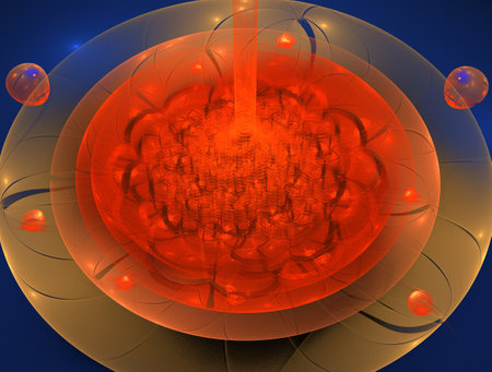 Imaginatory fractal abstract background Imageの写真素材