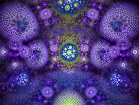 Imaginatory fractal abstract background Image