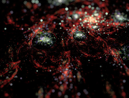 Imaginatory fractal abstract background Image