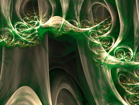 Imaginatory fractal abstract background Imageの写真素材