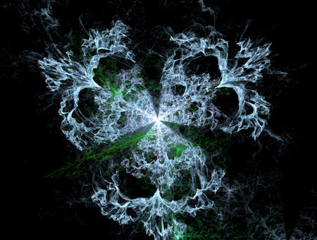 Imaginatory fractal abstract background Imageの写真素材