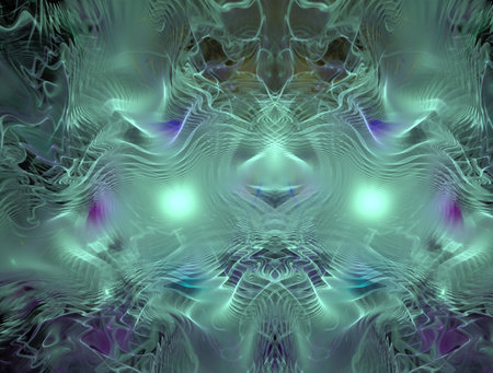 Imaginatory fractal abstract background Image