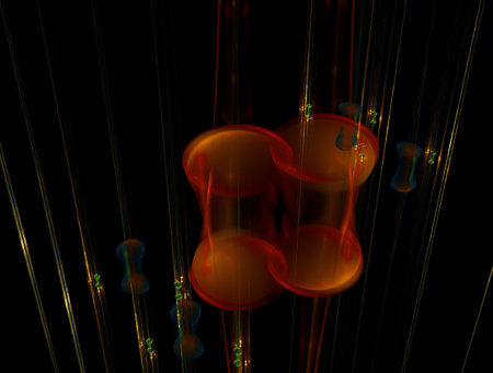 Imaginatory fractal abstract background Image
