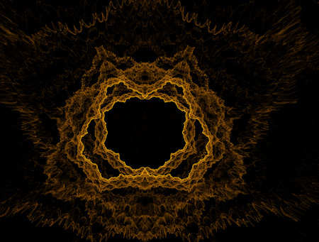 Imaginatory fractal abstract background Imageの写真素材