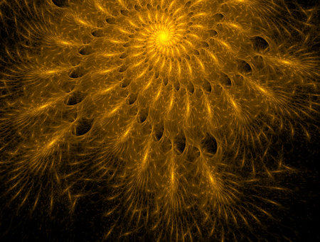 Imaginatory fractal abstract background Imageの写真素材