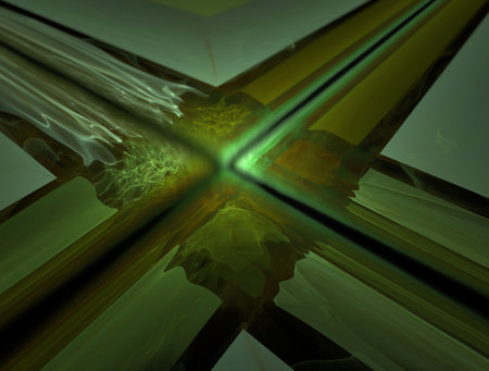 Imaginatory fractal abstract background Imageの写真素材