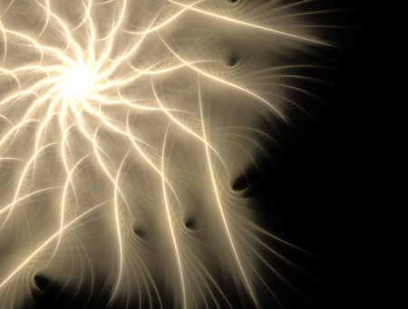 Imaginatory fractal abstract background Imageの写真素材