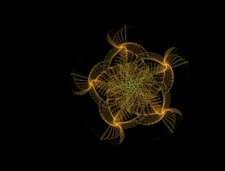 Imaginatory fractal abstract background Image