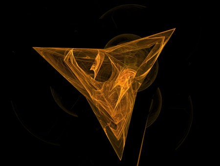 Imaginatory fractal abstract background Imageの写真素材