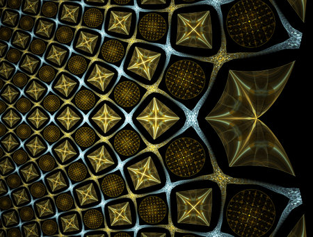 Imaginatory fractal abstract background Image