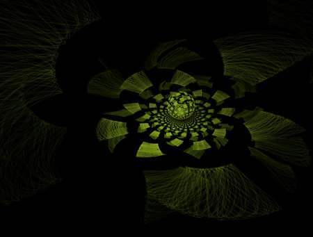 Imaginatory fractal abstract background Imageの写真素材