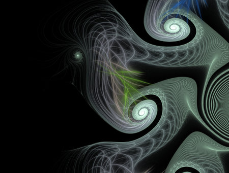 Imaginatory fractal abstract background Imageの写真素材