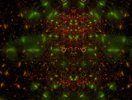 Imaginatory fractal abstract background Image