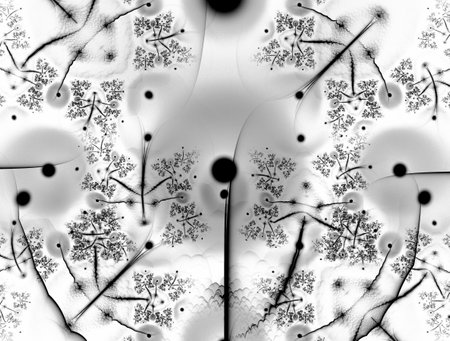 Imaginatory fractal abstract background Imageの写真素材
