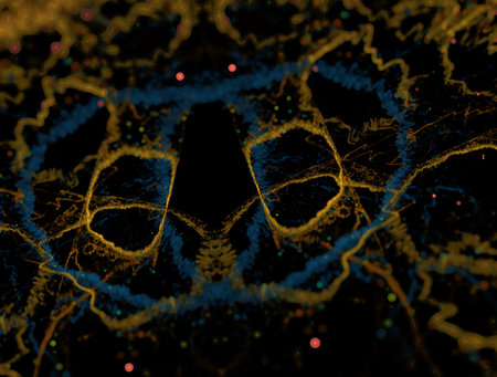 Imaginatory fractal abstract background Image