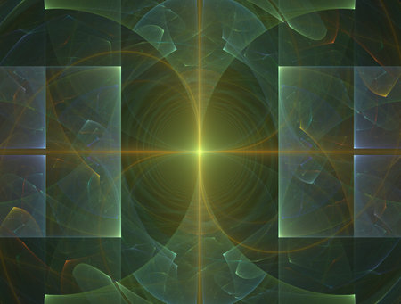 Imaginatory fractal abstract background Imageの写真素材