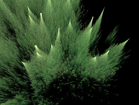 Imaginatory fractal abstract background Imageの写真素材