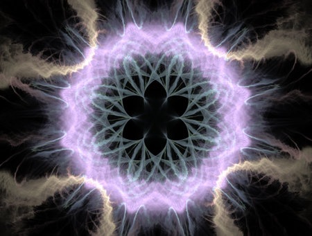 Imaginatory fractal abstract background Image