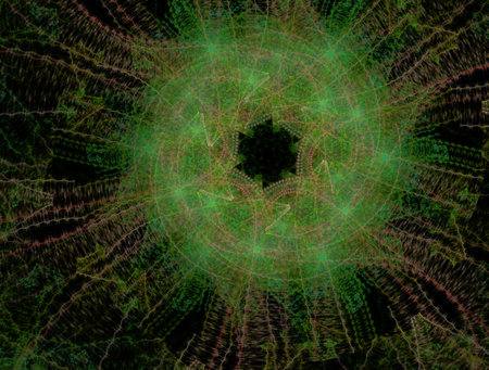 Imaginatory fractal abstract background Imageの写真素材