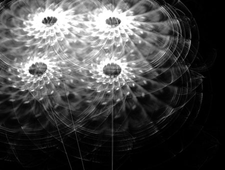 Imaginatory fractal abstract background Imageの写真素材