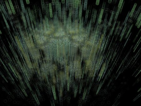 Imaginatory fractal abstract background Image