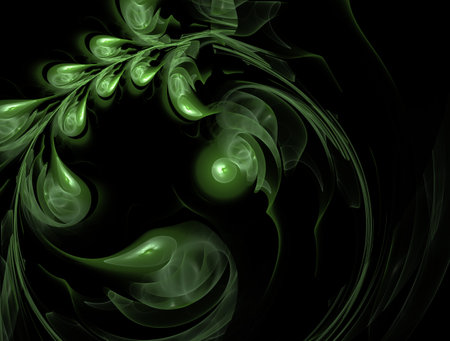 Imaginatory fractal abstract background Imageの写真素材