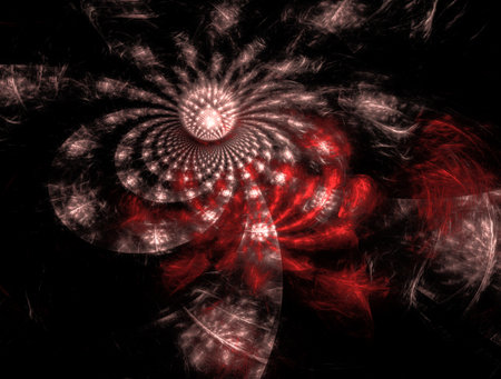 Imaginatory fractal abstract background Imageの写真素材